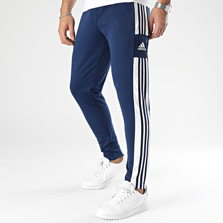 Adidas Performance - Lote de 2 pantalones de chándal con banda GK9545 HC6273 Negro Marino