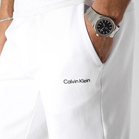 Calvin Klein - Pantaloncini da jogging Repreve 1208 Micro Logo Beige chiaro