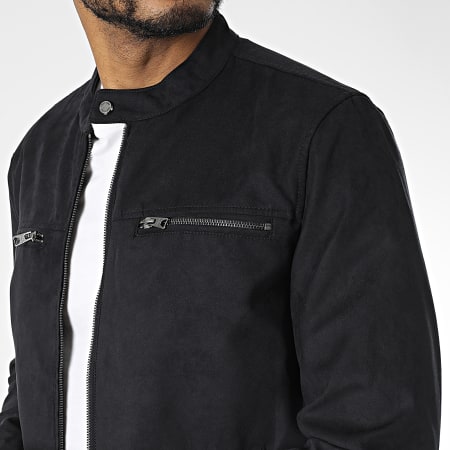 Only And Sons - Veste Zippée Willow Noir
