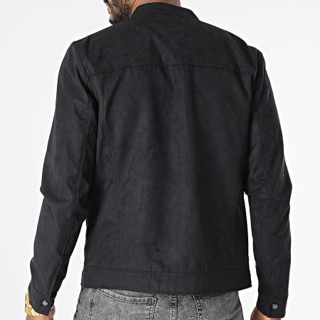 Only And Sons - Chaqueta negra con cremallera Willow