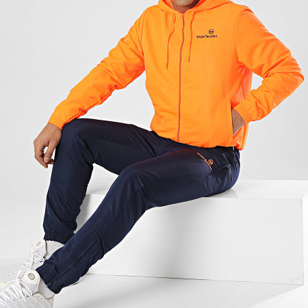 Ensemble de Survetement Carson 39922 Orange Bleu Marine