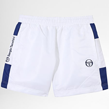 Short Sergio Tacchini Femme – Bleu, Taille 6/XS – Coton/polyester – état Très Bon