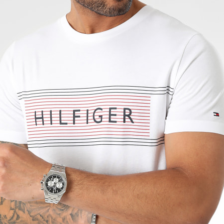 Tommy Hilfiger - Camiseta Marca Love Pecho 0035 Blanco