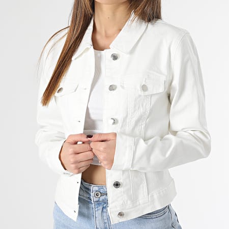 Vero Moda Chaqueta vaquera Luna Mujer Blanco Ryses
