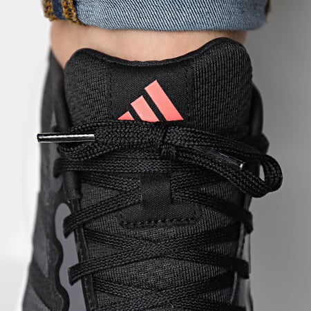 Adidas Sportswear - RunFalcon 3 HP7550 Core Black Carbon Solar Red Sneakers