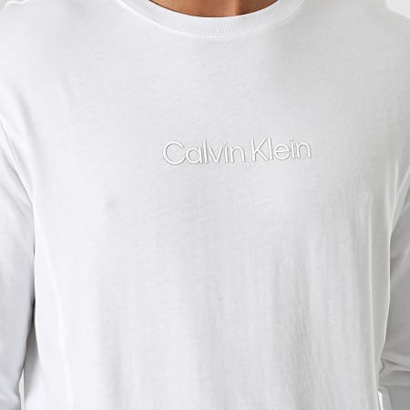 Calvin Klein - Tee Shirt Manches Longues GMS3K200 Blanc