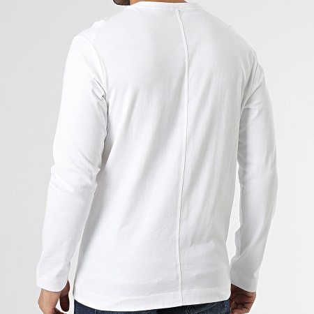 Calvin Klein - GMS3K200 Camiseta blanca de manga larga
