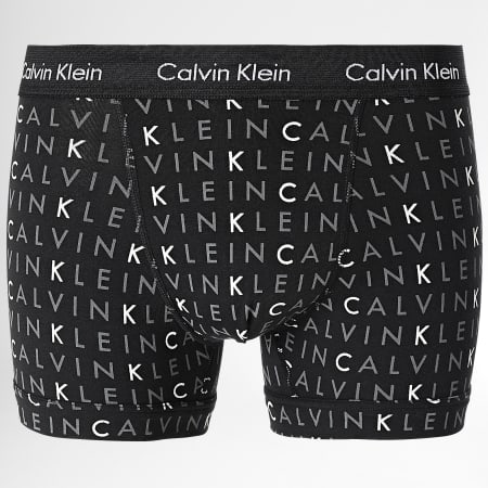 Calvin Klein - Lot De 3 Boxers U2662G Noir Gris Chiné