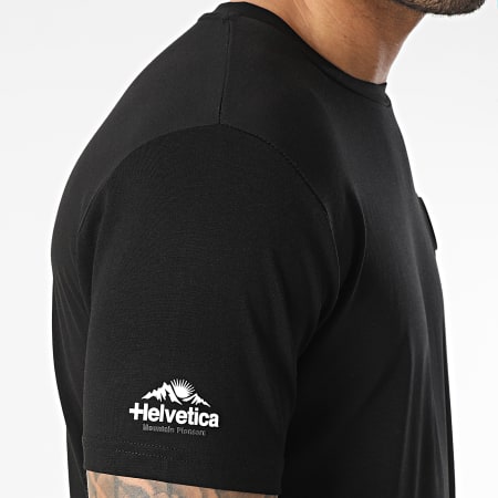 Helvetica - Camiseta Ajaccio 4 Negra
