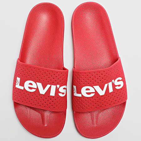 Levi's - Claquettes June Perf 233015 Red