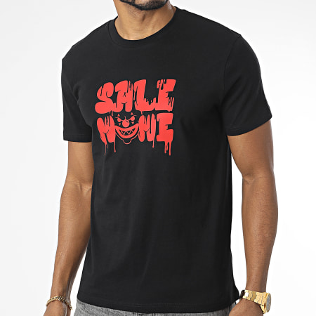 Sale Môme Paris - Tee Shirt Sale Clown Noir Rouge