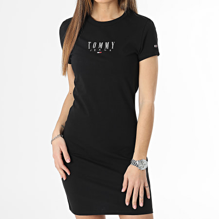 Tommy Jeans - Camiseta Mujer Vestido Lala 2 5357 Negro