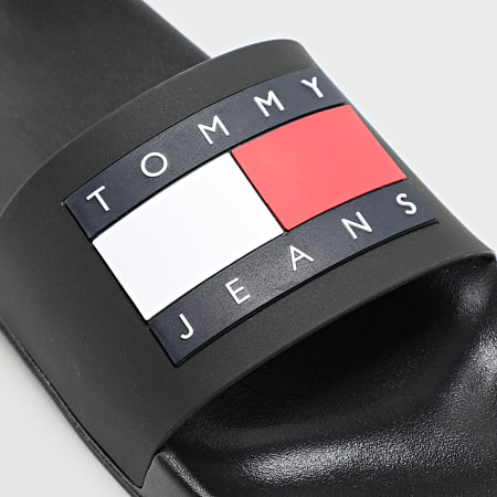 Tommy Jeans - Scivolo da piscina 1191 nero