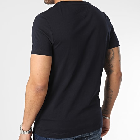 Tommy Hilfiger - Camiseta Marca Love Logo Pequeña 0033 Azul Marino