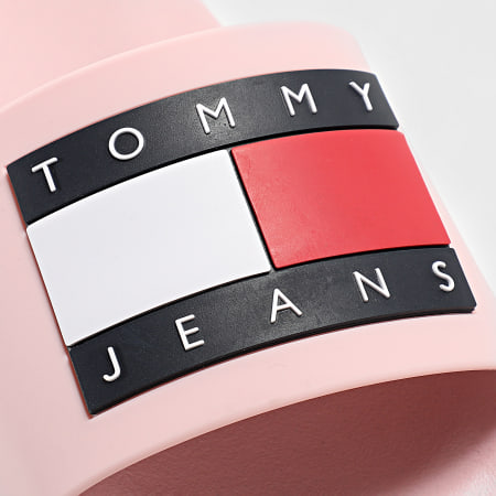 Tommy Jeans - Chanclas de mujer Flag Essential 2115 Rosa