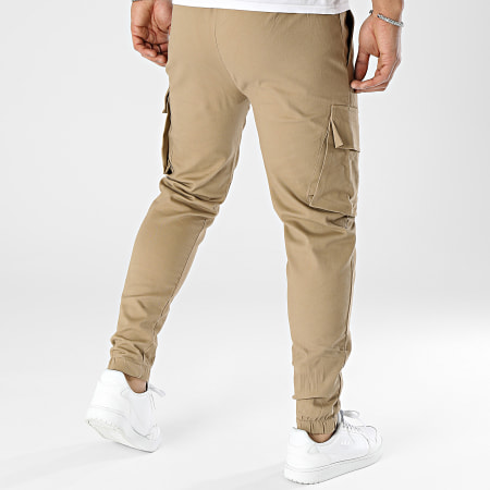 Uniplay - Pantalon Cargo Beige Foncé