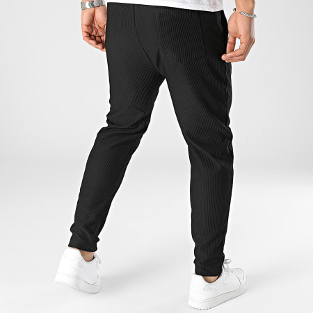 Uniplay - Pantalones de rayas negras