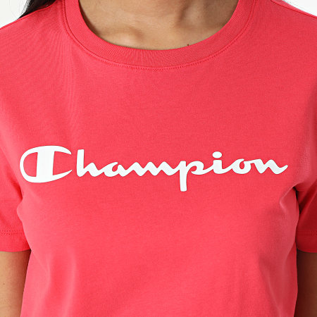 Champion - Camiseta mujer 114911 Rosa