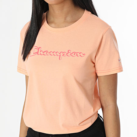 Tee shirt clearance champion orange femme