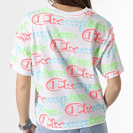 Champion - Camiseta mujer 116196 Blanca