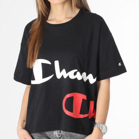 Maglietta champion nera discount