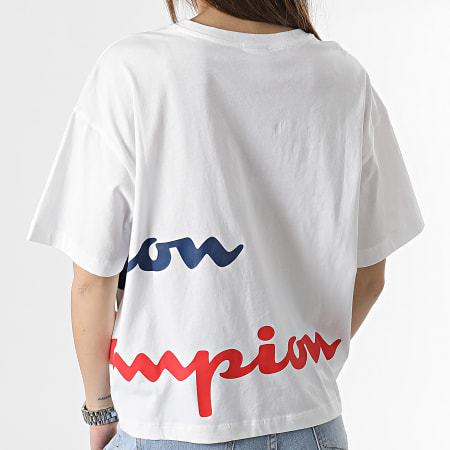 Champion - Camiseta mujer 116230 Blanca
