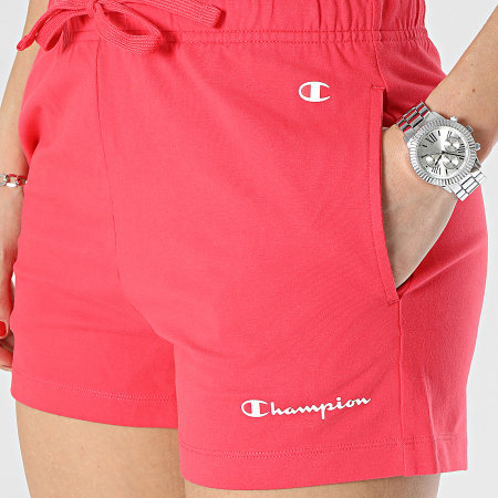 Champion - Pantalón corto de chándal para mujer 116110 Rojo