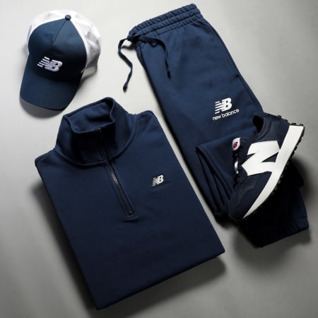 New Balance Pantalones de ch ndal MP31539 Azul marino Ryses