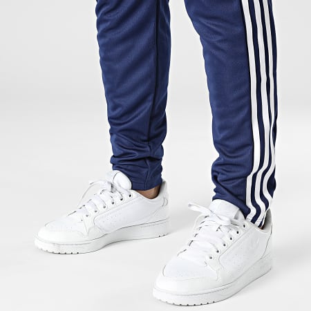 Adidas Sportswear - Pantalon Jogging A Bandes IB8169 Bleu Marine