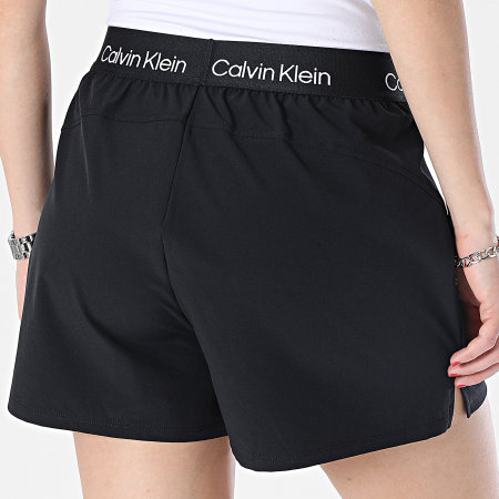 Calvin Klein - GWS3S805 Pantalones cortos deportivos para mujer Negro