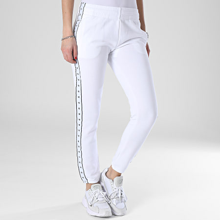 Champion - Pantaloni da jogging a fascia da donna 116139 Bianco