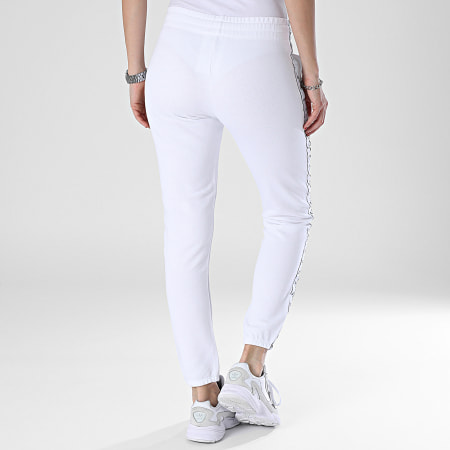 Champion - Pantalon Jogging A Bandes Femme 116139 Blanc