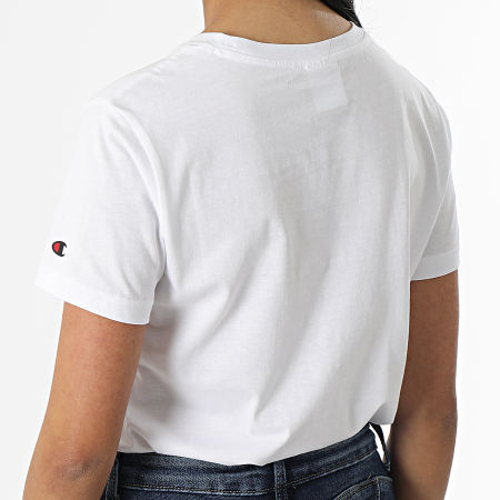 Champion - Camiseta mujer 116193 Blanco