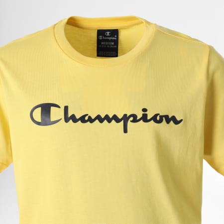 Champion - Tee Shirt Enfant 306285 Jaune