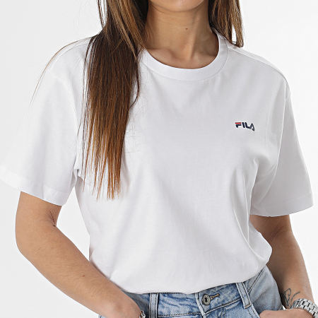 Fila - Lote de 2 camisetas de mujer Bari Black White Camiseta