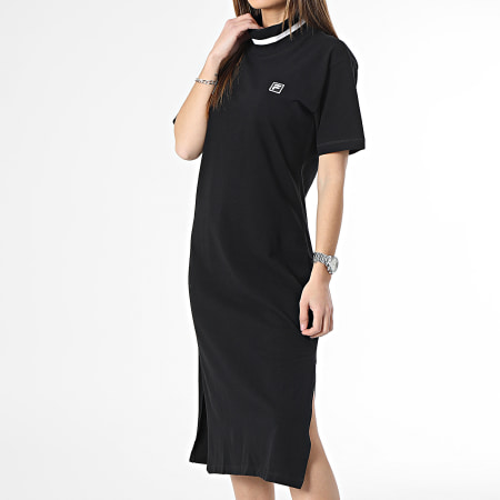 Fila - Bialowieza Vestido camisero negro para mujer