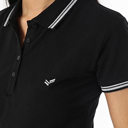 T-shirt Noir Kaporal Femme - Taille M, Manches Courtes, Occasion Très Bon état