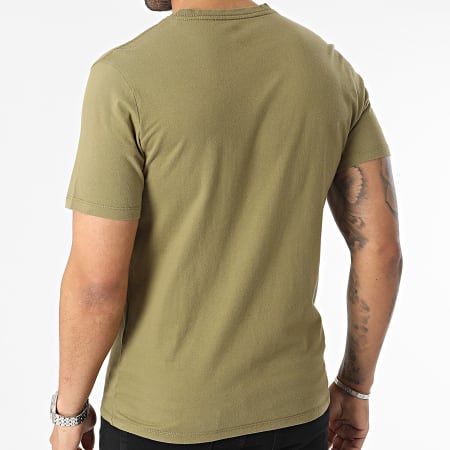 Levi's - Tee Shirt Col V 85641 Vert Kaki
