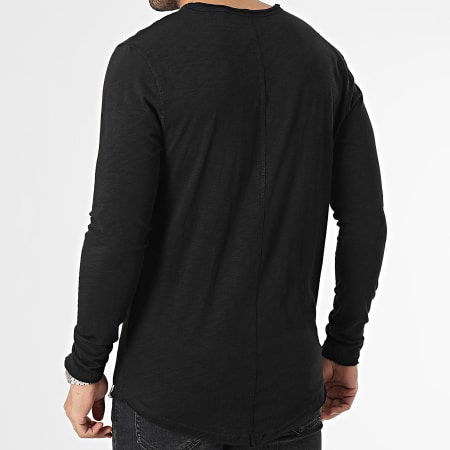 Only And Sons - Tee Shirt Manches Longues Oversize Benne 22023157 Noir