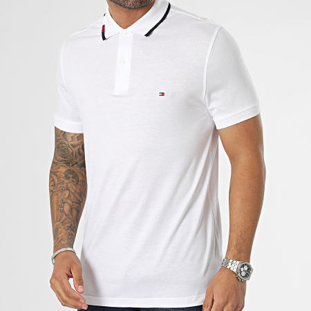 Tommy hilfiger polo blanco deals