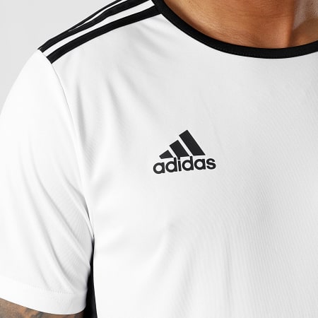 Adidas Sportswear - Lot De 2 Tee Shirts A Bandes Entrada 18 CF1035 CD8438 Noir Blanc