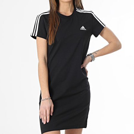 Adidas Sportswear - Abito Tee Shirt da donna IC8785 Nero