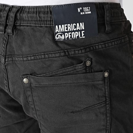American People - Pantalones cortos Gris Nieve
