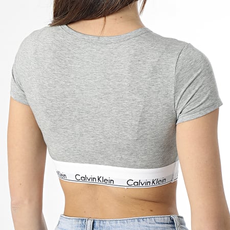 Calvin Klein - Loungewear Camiseta mujer QF7213E Gris brezo