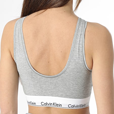 Calvin Klein - Canotta Loungewear Donna QF7214E Heather Grey