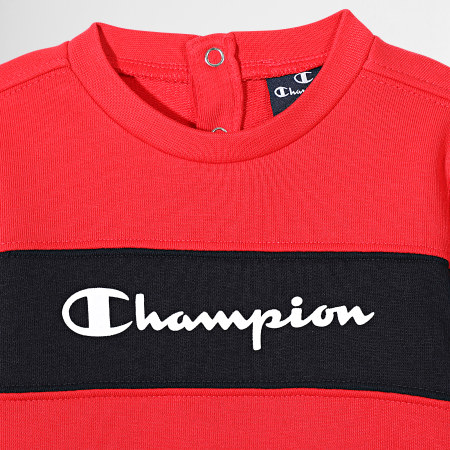 Champion - Tuta da ginnastica per bambini 306300 blu navy rosso