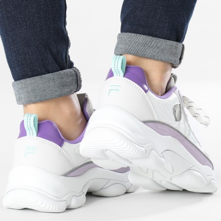 Fila - Strada Lucid Sneakers Donna FFW0192 White Fair Orchid