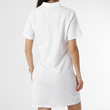 Girls Outfit - Vestido polo de manga corta para mujer Blanco