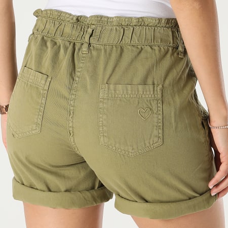 Girls Outfit - Pantalones Cargo Mujer Caqui Verde - Ryses