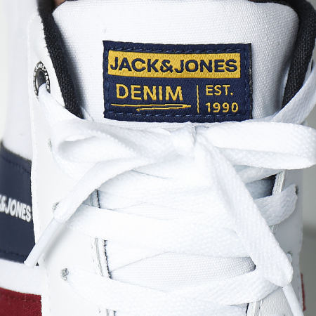 Jack And Jones - Sneakers Whistler in tela combo 12215736 Bianco